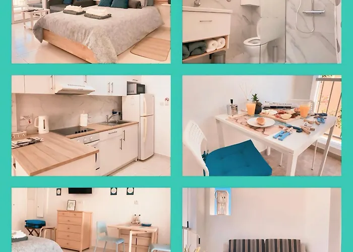 Daire Ev Zin - Modern, Cozy, 1 Bed, Pool, 2 Balconies, A105 Pafos