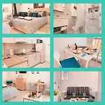 Lägenhet Ev Zin - Modern, Cozy, 1 Bed, Pool, 2 Balconies, A105 Paphos
